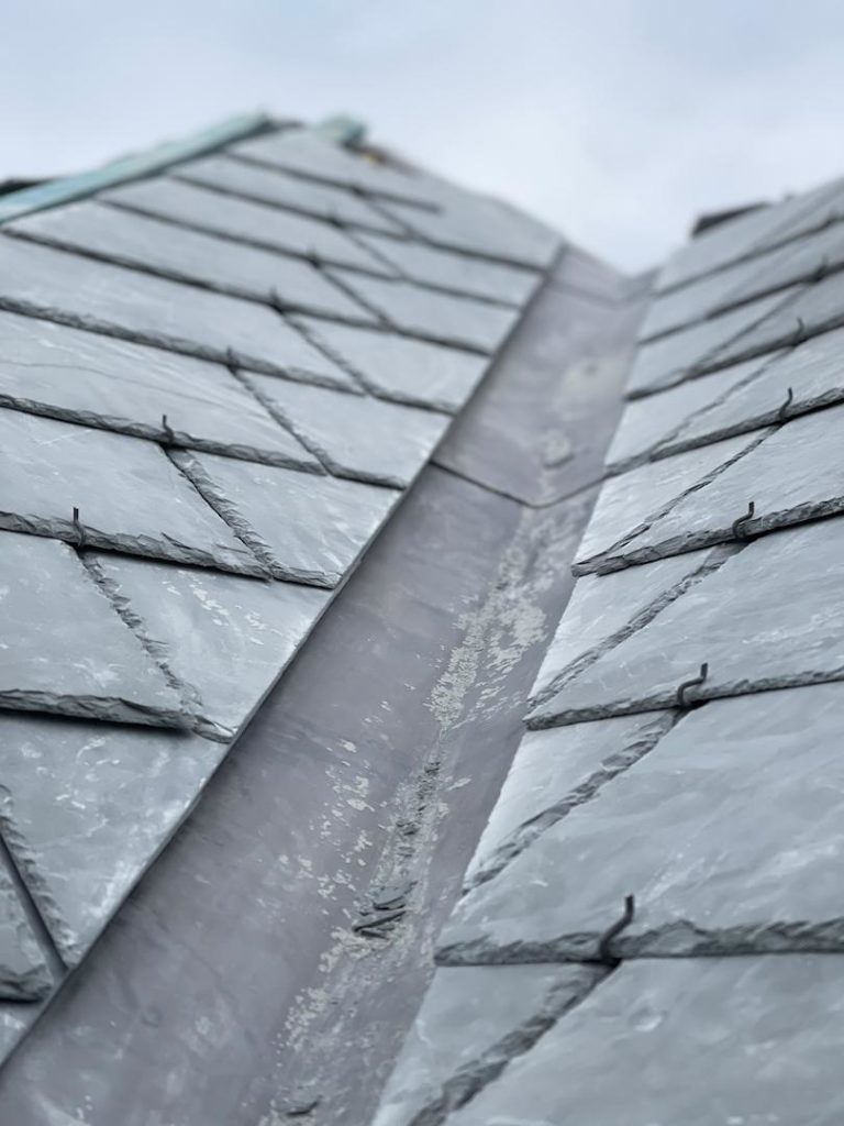 Drainage Chanel In Pitched Roof